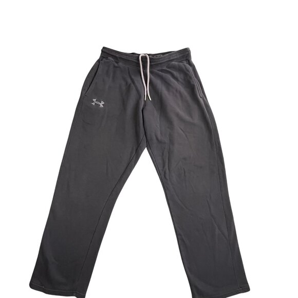 Under Armour Pants Mens Small UA Storm Athletic Fleece Sweatpants Gym Joggers - Picture 1 of 16